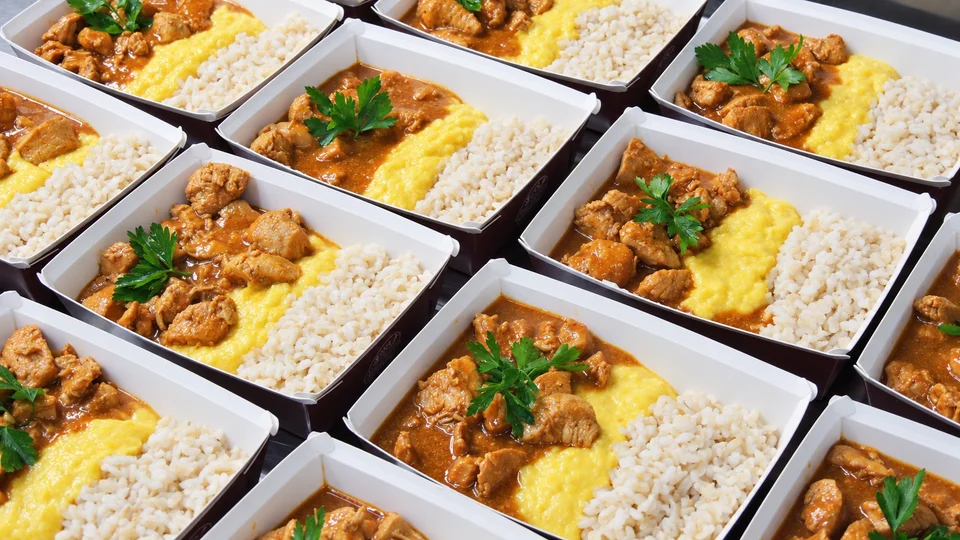 Frango com Creme de Milho e Arroz Integral